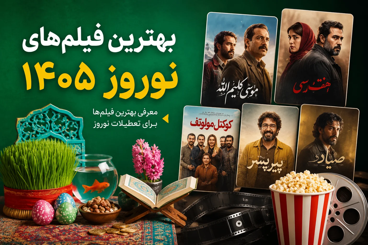 بهترین فیلم‌های نوروز ۱۴۰۵