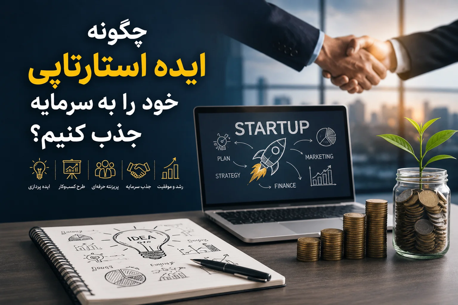 چگونه ایده استارتاپی خود را به سرمایه جذب کنیم؟